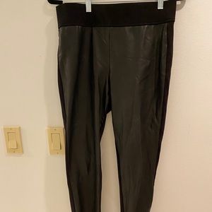 Ann Taylor Leather Leggings